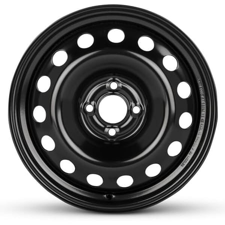 New OEM Replacement Wheel 16x6 4x100 45 Offset Black Steel Rim For Nissan Kicks 2018-2024 403005RB0E Single