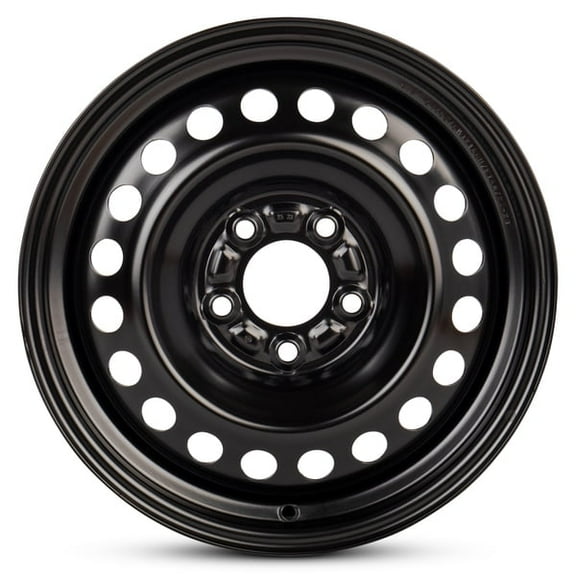 New OEM Replacement Wheel 16x6.5 in for 2002-2010 Ford Explorer Painted Black 16 inch Steel Rim
