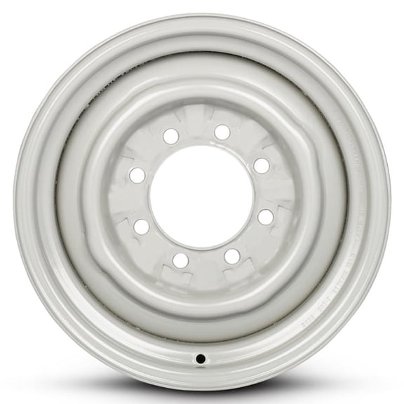 New OEM Replacement Wheel 16x7 in for 2008-2023 Ford E350 Painted Light Gray 16 inch Steel Rim