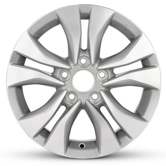 New OEM Replacement Wheel 16x7 in for 2014-2022 Honda XR-V Machined Face with Painted Inlay Gray 16 inch Aluminum Rim