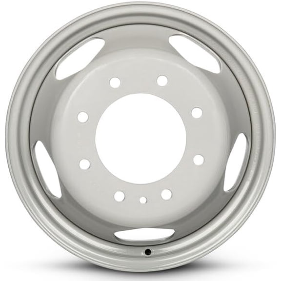 New OEM Replacement Wheel 17x6.5 8x210 135 Offset Gray Steel Rim For Chevrolet Silverado 3500 2011-2025 9597735 Single