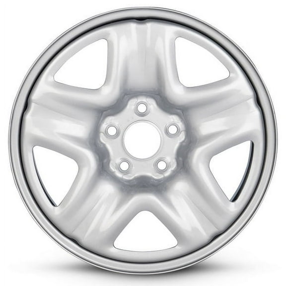 New OEM Replacement Wheel 17x6.5 in for 2007-2011 Honda CR-V Painted Silver 17 inch Steel Rim