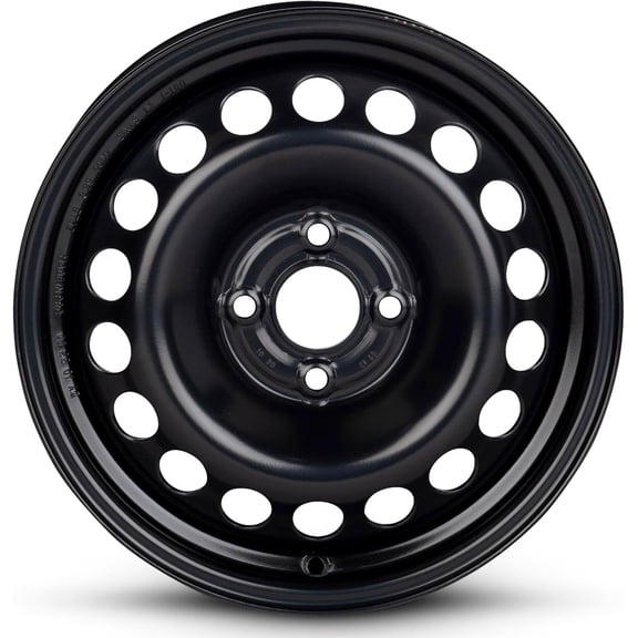 New OEM Replacement Wheel 17x7 5x110 40mm Offset Black Steel Rim For Chevrolet Cobalt 2007-2010 9597624 Single