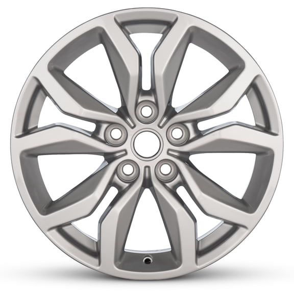 New OEM Replacement Wheel 18x8 5x120 42 mm Offset Silver Alloy Rim For Buick Allure 2010 84507698 Single