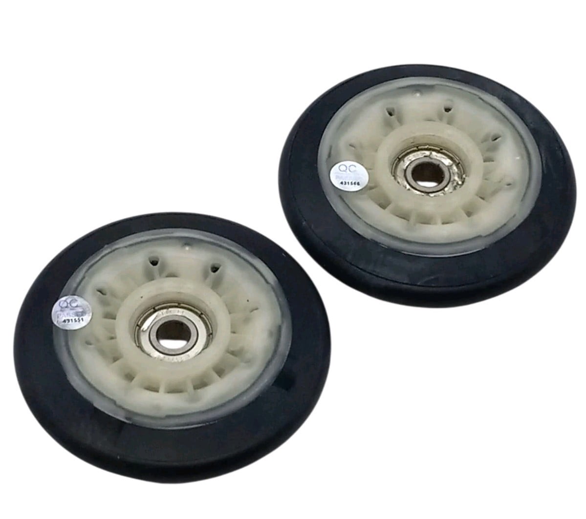 New OEM Replacement for LG Dryer Rollers (2) AGM75510754 pnig