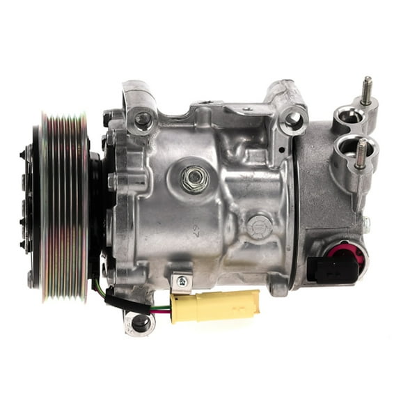 New OEM Sanden A/C Compressor Compatible With Citroen C3 Berlingo 2004 2005 2006 2007 2008 2009 2010 2011 2012 2013 2014 2015 2016 By Part Number 9670318880 9671216280 9678656080