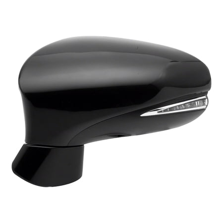 New OEM Side Mirror Left Heated Power w/o Sport Pkg Fire Agate Code 4V3 8794076142E0 fits 2014 Lexus CT200h Base Hatchback 4-Door