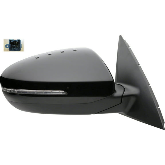 New OEM Side Mirrors Right w/o Heat Power Manual Folding 876202T110 fits 2011-2013 KIA Optima EX Sedan 4-Door