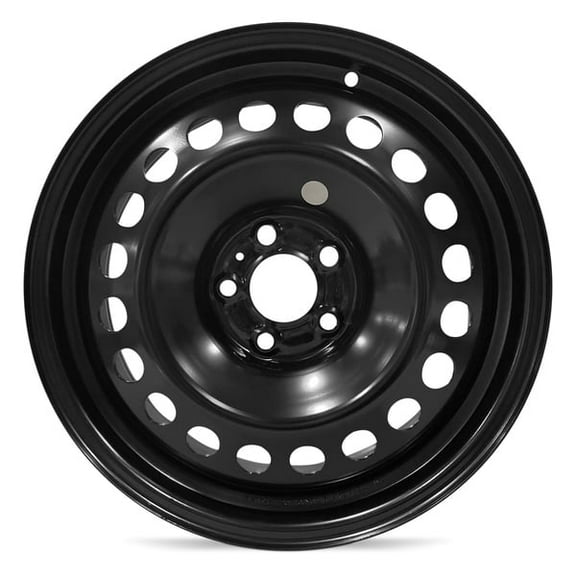 New OEM Surplus 17x7 in for 2014-2023 Jeep Cherokee Painted Black 17 inch Steel Rim