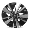thumbnail image 1 of New OEM Surplus Rim for 2019-2022 Nissan Altima 17x7.5 in Black Machine Face Aluminum Rim Direct Fit, 1 of 7