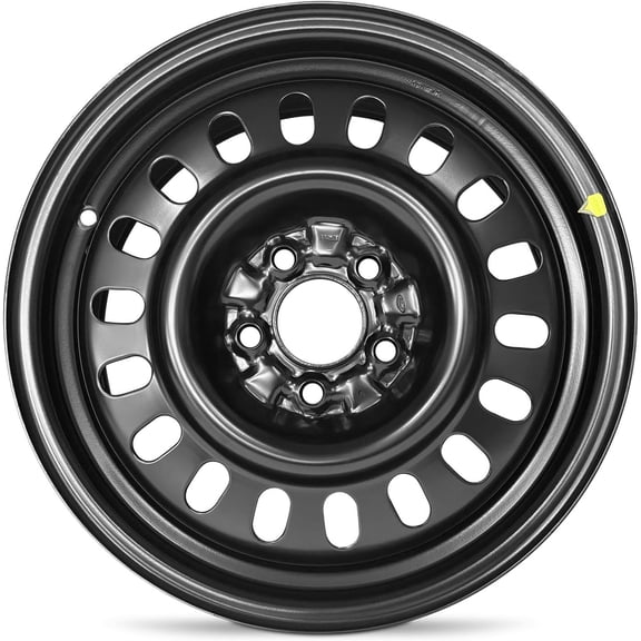 New OEM Surplus Wheel 16 x 6 5x108 42 Offset Black Steel Rim For Mercury Sable 2000-2005 YF1Z1007FA Single