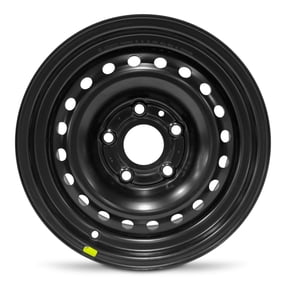 New OEM Surplus Wheel 16 x 7 5x139.7 25.4 Offset Black Steel Rim For Dodge Dakota 2005-2011 52855013AA Single