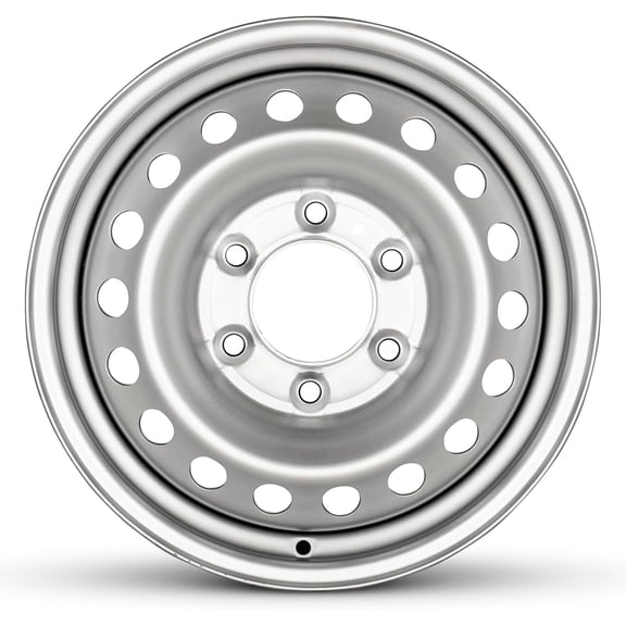 New OEM Surplus Wheel 16x7 6x139.7 55 mm Offset Silver Steel Rim For Ford Bronco 2021-2024 KB3Z1015C Single