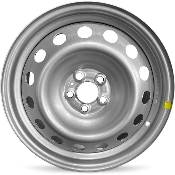 New OEM Surplus Wheel 17x7 5x108 37.5 Offset Silver Steel Rim For Ford Maverick 2022-2025 NZ6C1015A1B Single