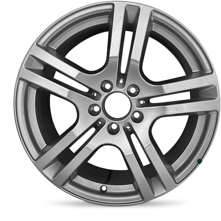 New OEM Surplus Wheel 18x7.5 5x112 53 Offset Silver Alloy Rim For Mercedes-Benz GLA-Class 2021-2023 24740130007X46 Single