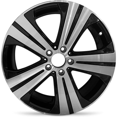 New OEM Surplus Wheel 19x8 5x112 61 Offset Black Alloy Rim For Mercedes-Benz GLE 450 2020-2023 A1674012000 Single