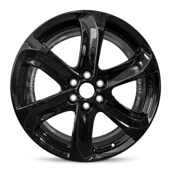 New OEM Surplus Wheel 20 x 8 6x120 50 Offset Gloss Black Alloy Rim For Buick Enclave 2018-2024 85525446 Single