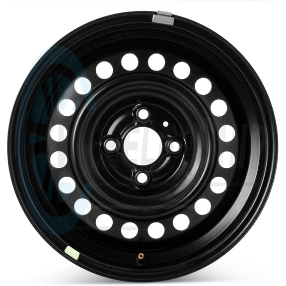 New OEM Take Off Wheel 15x6.5 4x100 40 Offset Black Steel Rim For Nissan Versa 2020-2025 403005EF0E Single