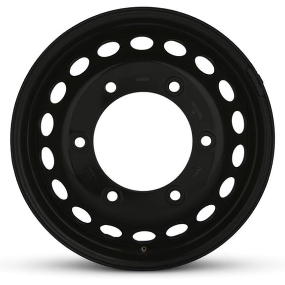 New OEM Take Off Wheel 16x5.5 6x205 117 Offset Black Steel Rim For Mercedes-Benz Sprinter 4500 2019-2025 A0024010202 Single