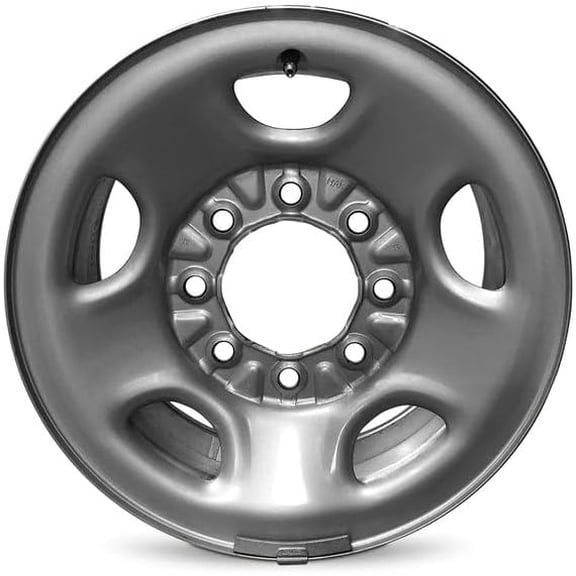 New OEM Take Off Wheel 16x6.5 8x165.1 29 mm Offset Silver Steel Rim For GMC Savana 2500 2003-2022 9595396 Single