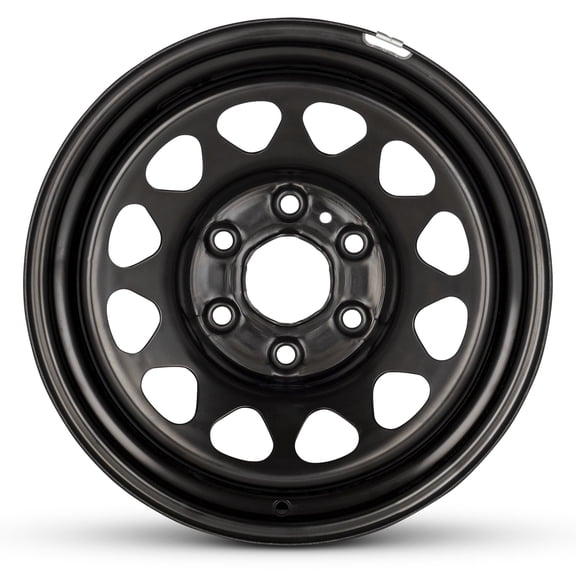 New OEM Take Off Wheel 17x8 6x139.7 24 Offset Black Steel Rim For Chevrolet Colorado 2015-2024 84440192 Single