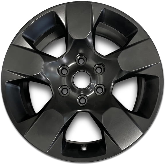 New OEM Take Off Wheel 18 x 8 6x139.7 19.1 Offset Matte Black Alloy Rim For Dodge Ram 1500 2019-2026 4755570AA Single