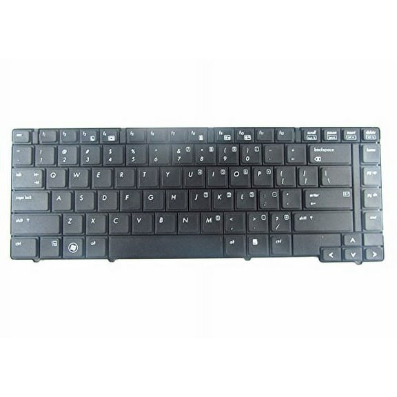 New OEM US Black Keyboard for HP EliteBook 8440p 594052-001