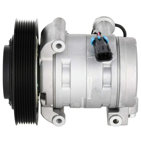New AC Compressor Compatible with  New OEM Valeo 12V Direct Fit Bolt-On Replacement A/C Air Conditioning OEM Quality Factory Original Compressor Assembly R134a Compatible Exact Fit