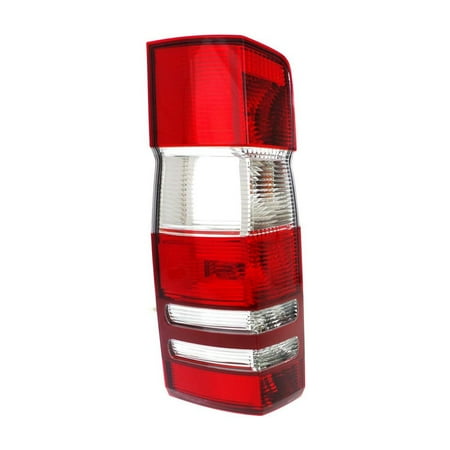 LED Tail Light Left Driver 2010-2018 Compatible with Mercedes-Benz Mercedes Sprinter 2500 Passenger 3500 Cab Chassis Replaces 9068202664 MB2800136 43714