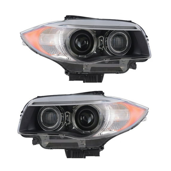 New OEM Valeo Pair Of Auto Adjust Xenon Headlights Fits BMW 135I Bm2518138 44803