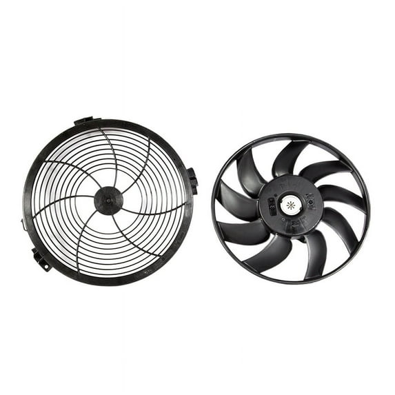 New Right Radiator Fan Assembly Compatible With Dodge Sprinter 2500 3500 2007 2008 2009 By Part Numbers 696082 9065000393 2E0959455 68013672Aa