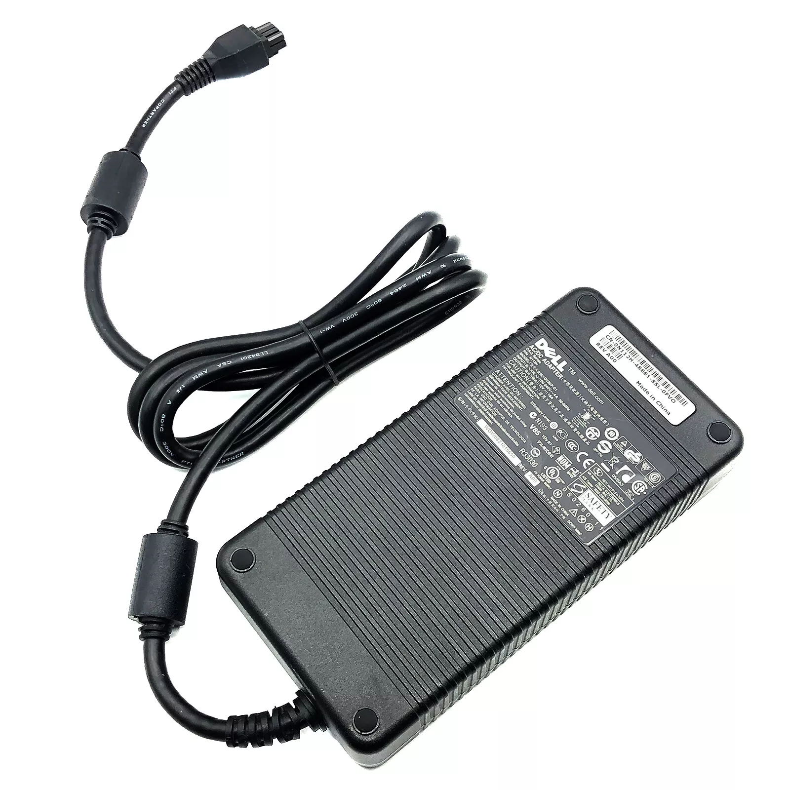 Pre-Owned Genuine Dell D220P-01 AC Power Supply Power Adapter 12V 18A 8-Pin Laptop No Cord