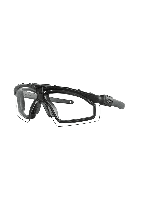New Oakley OO9146 914561 SI M Frame 3.0 PPE with Gasket Black Frame Clear Lenses