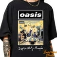 thumbnail image 1 of New Oasis T-shirt, Classic Britpop Band Tee, Vintage Oasis Merch, Rock Music Apparel, Iconic Band Shirt, Gift for Oasis Fans, Drop Shoulder Unisex Solid Print T shirt, 1 of 4