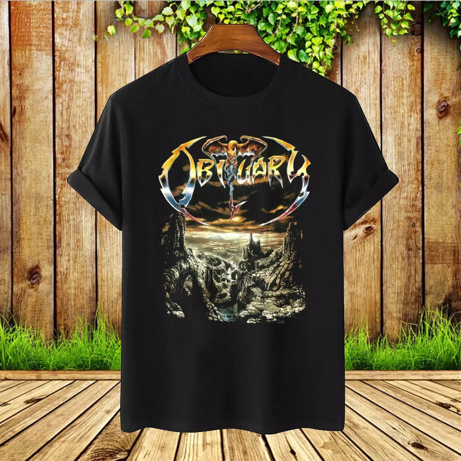 New Obituary The End Complete Cover All Size TShirt
