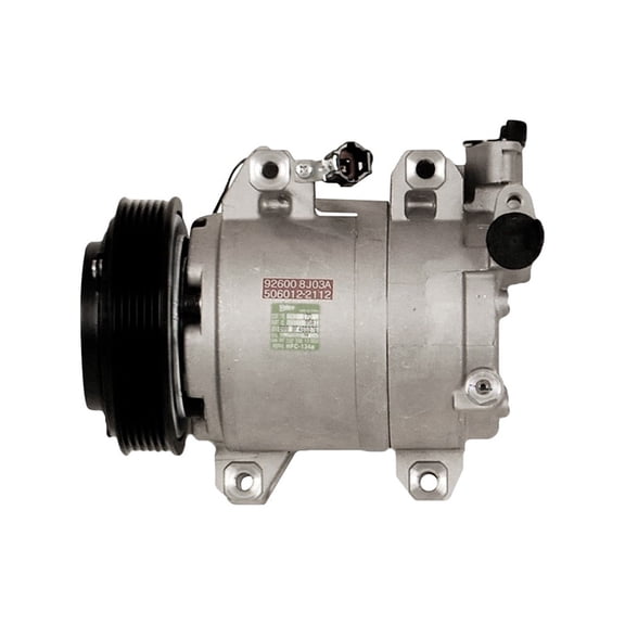 New Oem Valeo Ac Compressor Compatible With Nissan Altima 20.5L L4 2500Cc Oe 2002 2003 2004 2005 2006 By Part Numbers 1521615 0657461 57461 638780