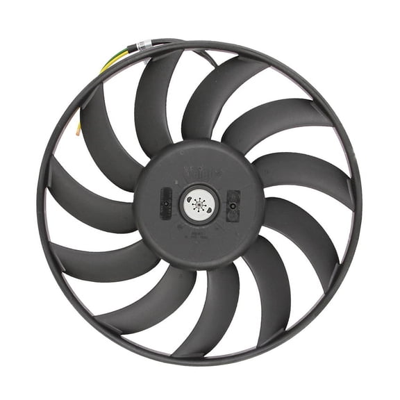 New Oem Valeo Left Engine Cooling Fan Compatible With Audi A4 1.8L 2003 2004 2005 By Part Numbers 698610 8E0959455K 8E0959455