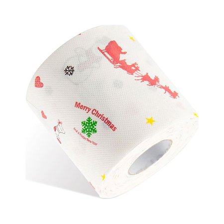 New Office Tissue Xmas Paper Towels Christmas Paper Roll Toilet Paper 2