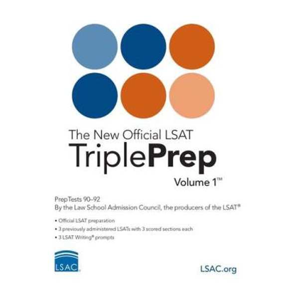 New Official LSAT Tripleprep: The New Official LSAT Tripleprep Volume 1 (Paperback)