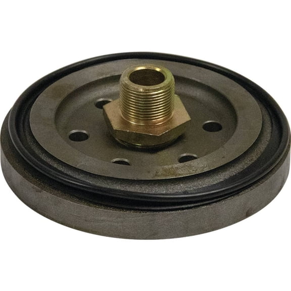 Oil Filter Adapter Kit Converts Element to Spin-On Compatible with 1968-1986 Ford 8000 8200 8600 8700 9600 9700 TW10 TW20 BSD666 401ci 6-Cyl Diesel DKPN6882A D8NN6N818AA 134HP 1968-1975