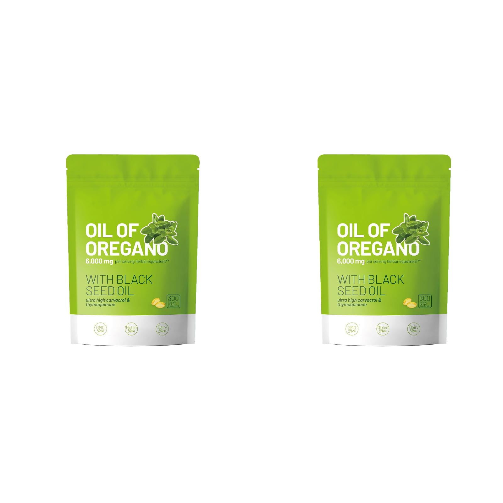 New Oil of Oregano, Balanced Oil of Oregano with Black Oil, Organic