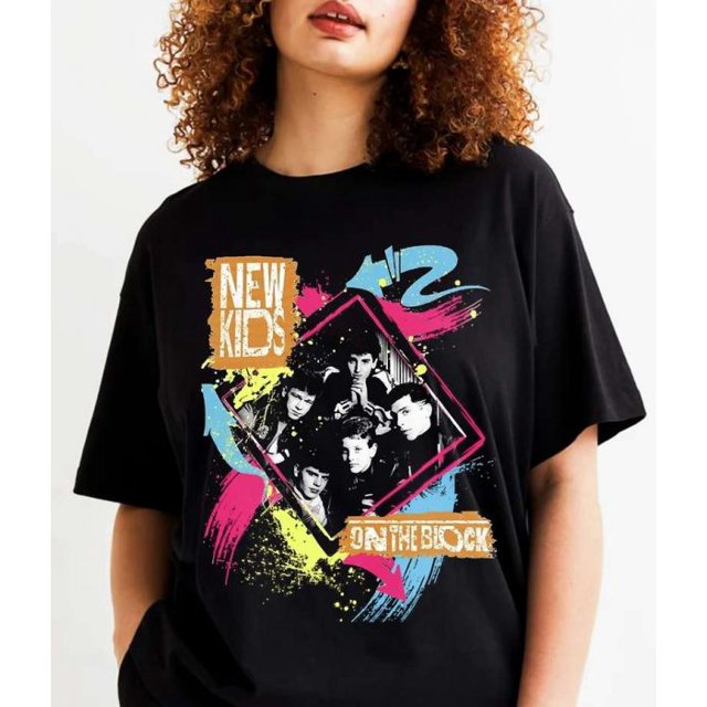 New On The Block 1989 NKOTB Boy Band TShirt