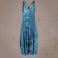 thumbnail image 1 of New One Piece Jumpsuits for Women Summer Fashion Boho Print Romper Long Playsuit Strapless Sleeveless Jumpsuit Save to 65% off!, 1 of 3