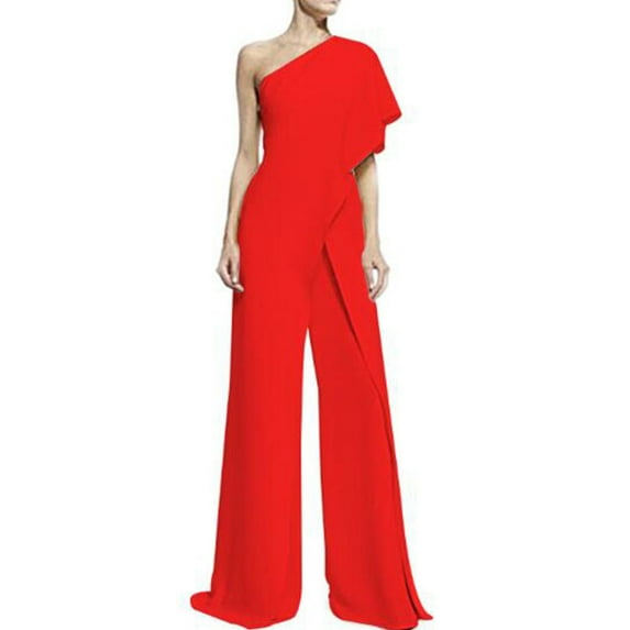 New One Piece Jumpsuits for Women Summer Fashion Solid Color Romper Sleeveless Jumpsuit Pants Save to 65% off!