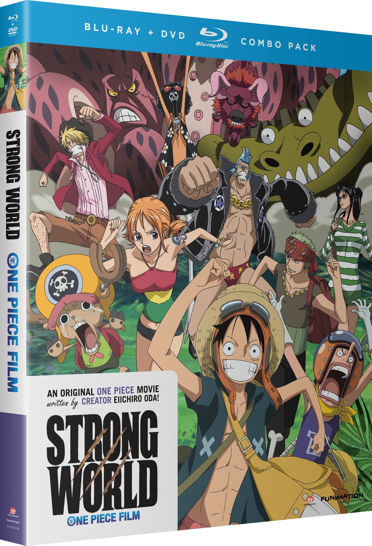 New One Piece: Strong World (Blu-ray + DVD) - Walmart.com