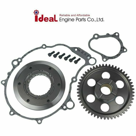 New One Way Bearing Starter Clutch Gear Gasket Yamaha Raptor 660 2004~2005