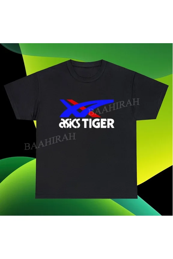 New Onitsuka Tiger ASICS Logo American Funny T-Shirt Size S to 5XL