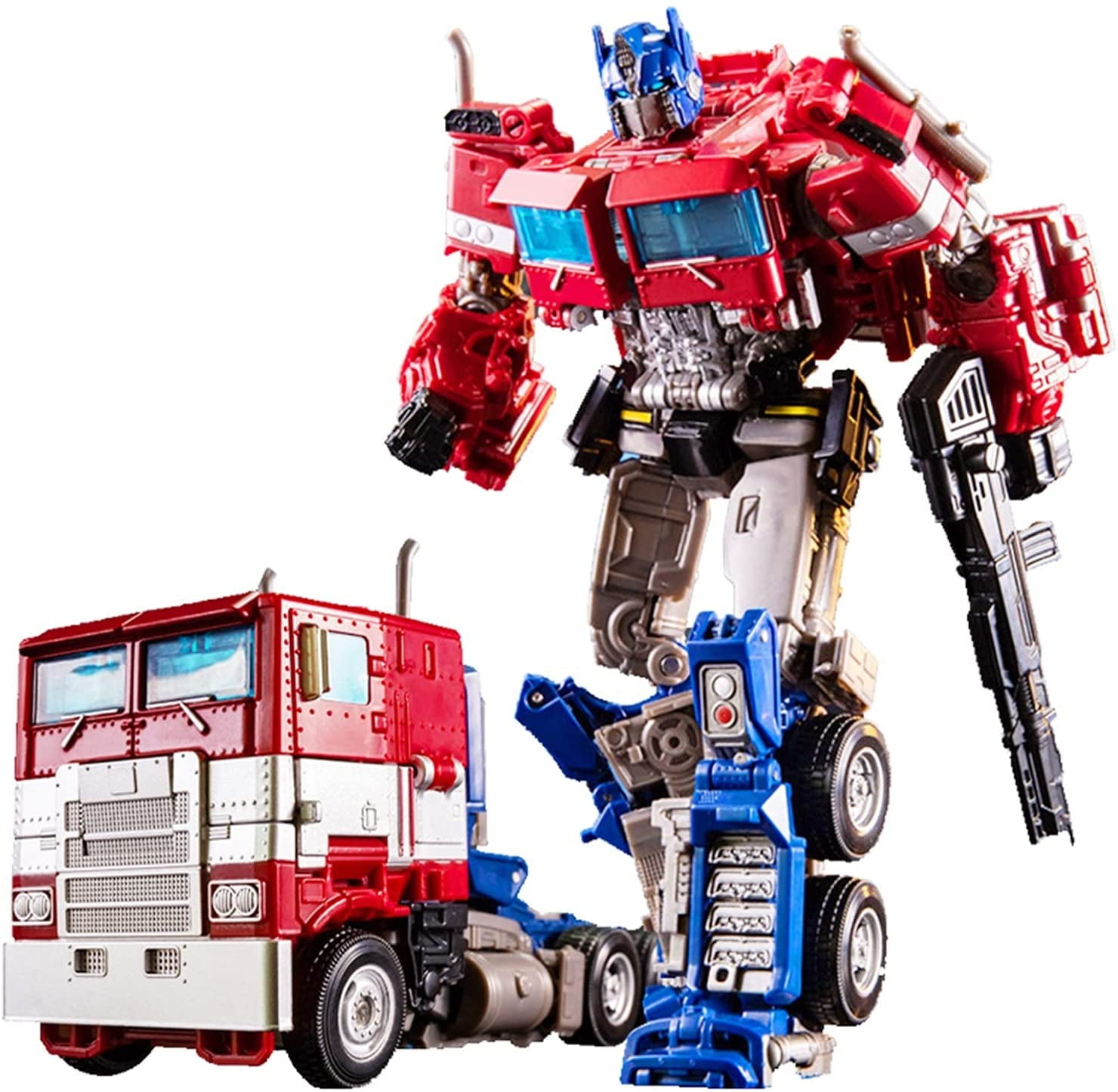 New Optimus Prime SS38 OP Sai Star Commander Truck Deformation KO Character Anime Statue Figure Desktop Ornament Popular Decorations Fan Souvenirs Creative Gift Collection