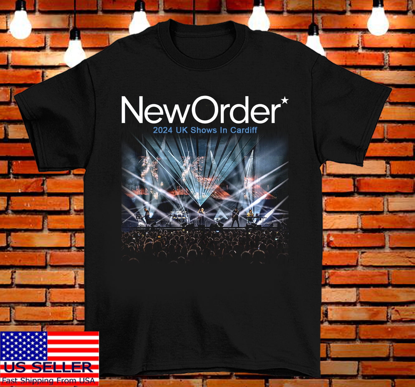 New Order Band 2024 Uk Shows In Cardiff Tee Gift Unisex TShirt