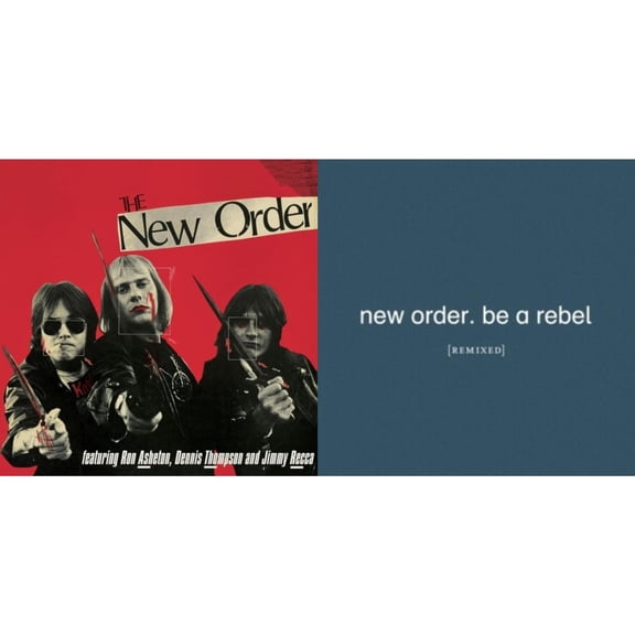 New Order (Marble LP Vinyl) & Be A Rebel Remixed (Limited Edition/Clear LP Vinyl)